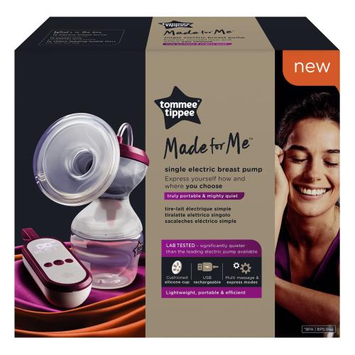 Tommee Tippee Closer to Nature Electric Breast Pump Κωδ 42301840 Ηλεκτρικό Θήλαστρο 1 Τεμάχιο